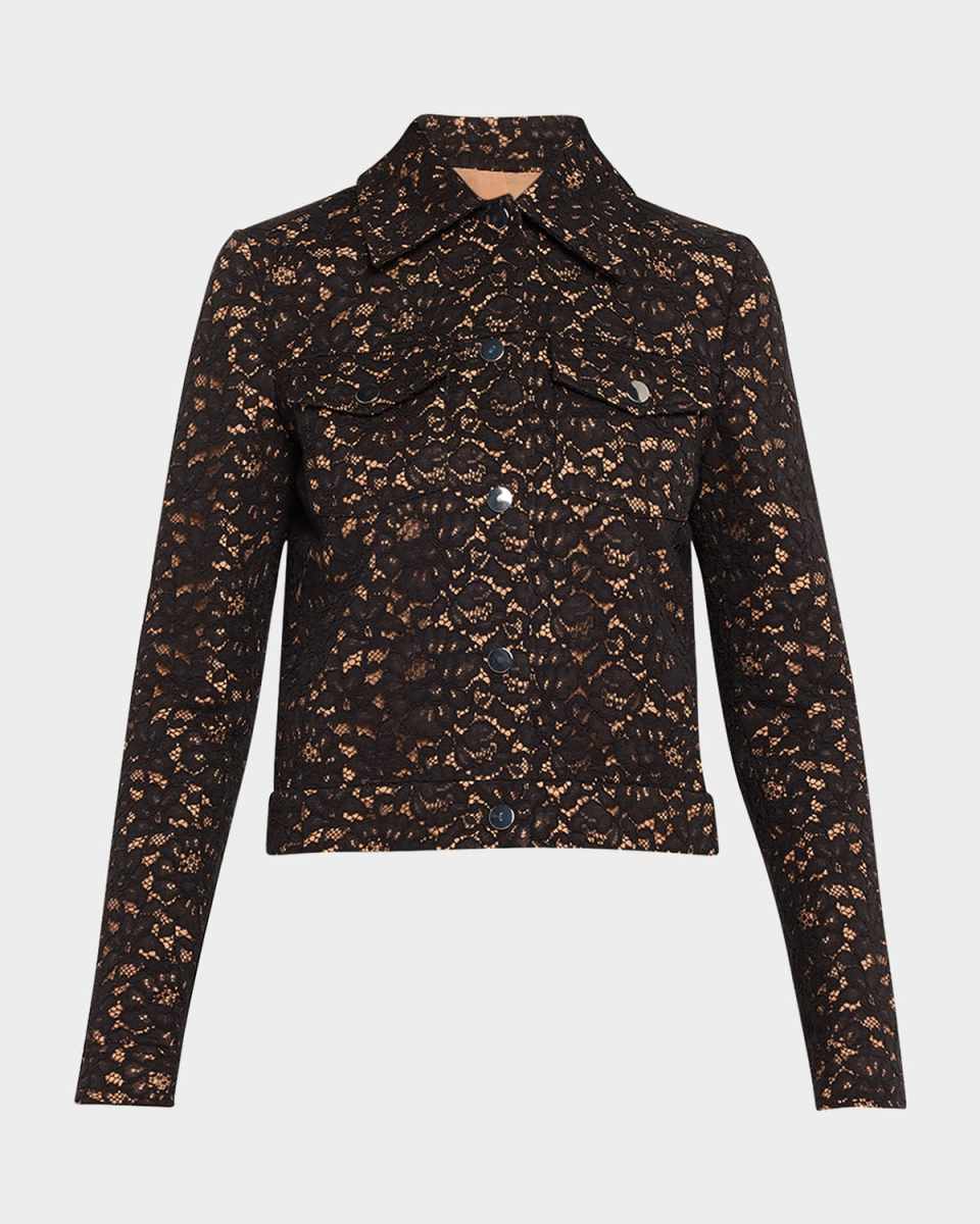 Lace Jean Jacket